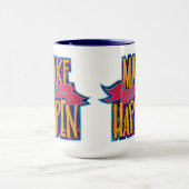 Spaß macht es möglich, Zitat-Inspirivity zu gesche Tasse (Zentrum)