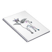 Spaß magisch Einhorn zeichnend Notizblock (Rechte Seite)