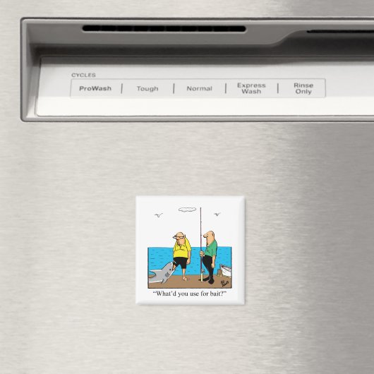 Spaß-Magnet für unglaublich witzig Fischerei Magnet (In Situ (Geschirrspüler))