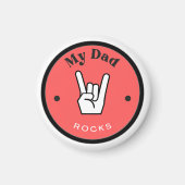 Spaß! Magnet - Mein Vater ROCKS! (Vorne)