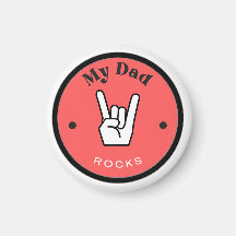 Spaß! Magnet - Mein Vater ROCKS!