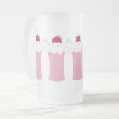 Spaß-mattierte Nerzerschütterungs-Tasse Mattglas Bierglas (Vorderseite Links)