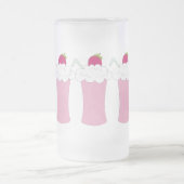 Spaß-mattierte Nerzerschütterungs-Tasse Mattglas Bierglas (Mittel)