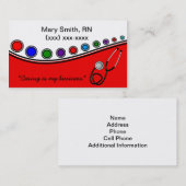 Spaß-medizinische Visitenkarten Visitenkarte (Vorne/Hinten)