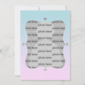 Spaß-Meerjungfrau-Geburtstags-Party Einladung (Rückseite)