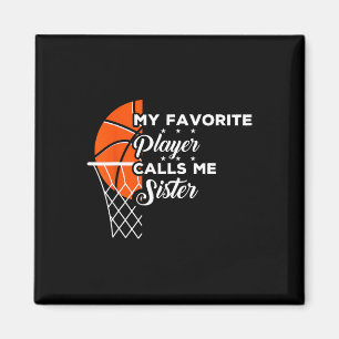 Spaß Mein Lieblings-Basketball-Spieler ruft mich S Magnet