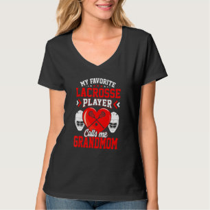 Spaß Mein Lieblings-Lacrosse-Spieler nennt mich Gr T-Shirt