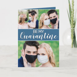 Spaß meine Quarantäne 2021 Valentine Brand 3 Foto Feiertagskarte