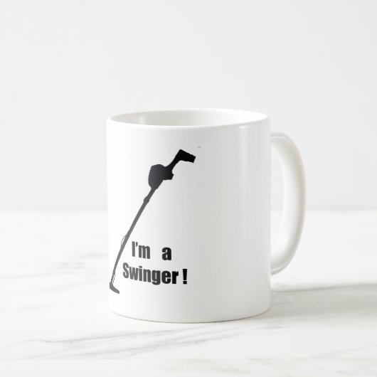 Spaß-Metallentdeckungs-/Schatz-Jagd-Tasse Kaffeetasse (VorderseiteRechts)