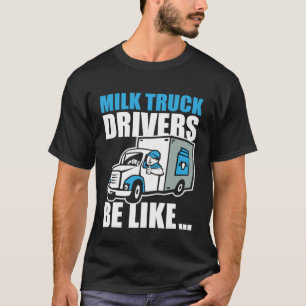 Spaß Milch Kuh Milchwirtschaft  Bauernhof Milch LK T-Shirt