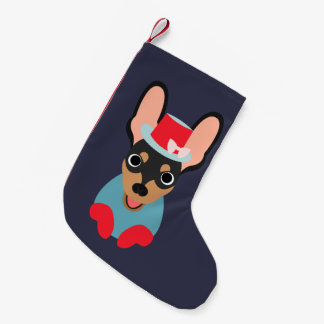 Spaß-minimaler Button-Weihnachtsfeiertags-Strumpf Kleiner Weihnachtsstrumpf
