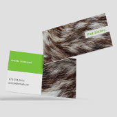 Spaß Minimalistischer Beruflicher Sitzdienst für H Visitenkarte