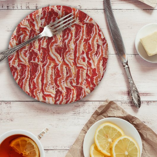 Spaß mit Bacon-Jeden Anlaß Pappteller