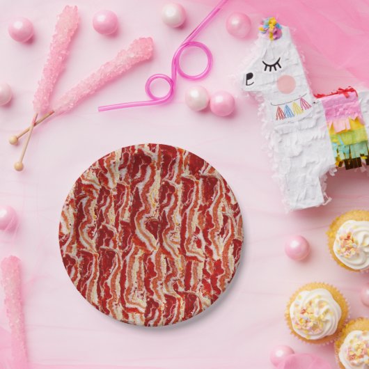 Spaß mit Bacon-Jeden Anlaß Pappteller (Party)