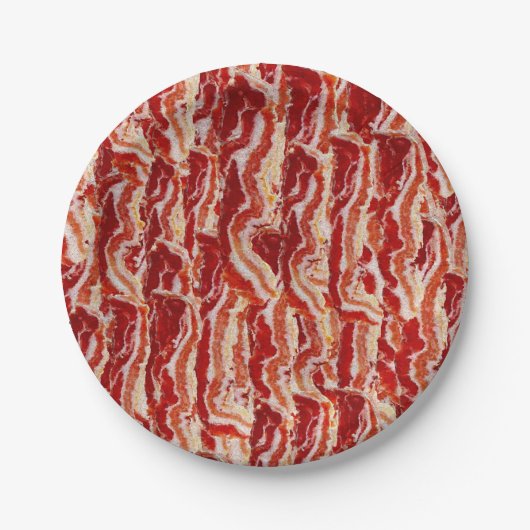 Spaß mit Bacon-Jeden Anlaß Pappteller (Vorderseite)