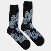 Spaß mit Blue Crew Socks Socken (Rechts)
