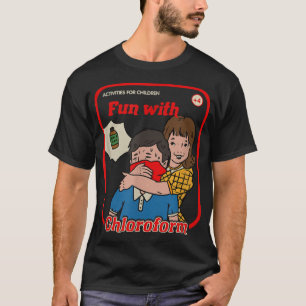 Spaß mit Chloroform Vintager Kinderspiel-Horror er T-Shirt