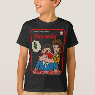 Spaß mit Chloroform Vintager Kinderspiel-Horror er T-Shirt