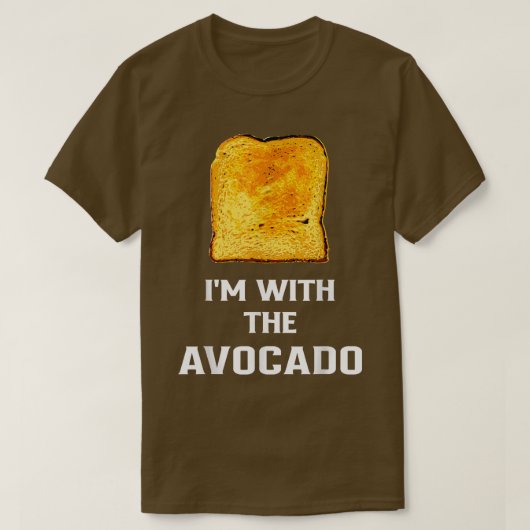 Spaß mit dem Avocado Toast Halloween-Kostüm T-Shirt (Design vorne)