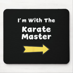 Spaß mit dem Karate Meister Last Minute Hallowee Mousepad