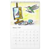 Spaß mit dem Vogelkalender Kalender (Feb 2027)