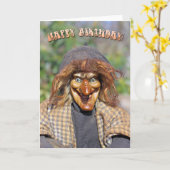 Spaß mit der Geburtstagskarte! Karte (Gelbe Blume)