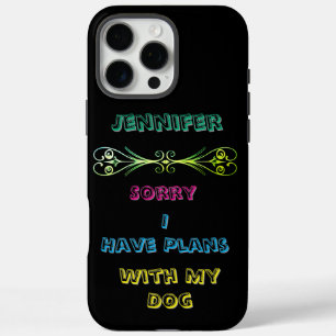 Spaß mit einem geliebten Hund iPhone 16 Pro Max Hülle