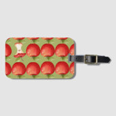 Spaß mit Frucht Red Apfel Gepäckanhänger (Vorderseite (Horizontal))