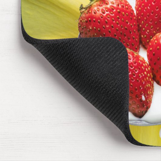 Spaß mit Gelb. Mousepad (Ecke)