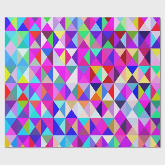 Spaß mit Geometrien.... Geschenkpapier (Flach)