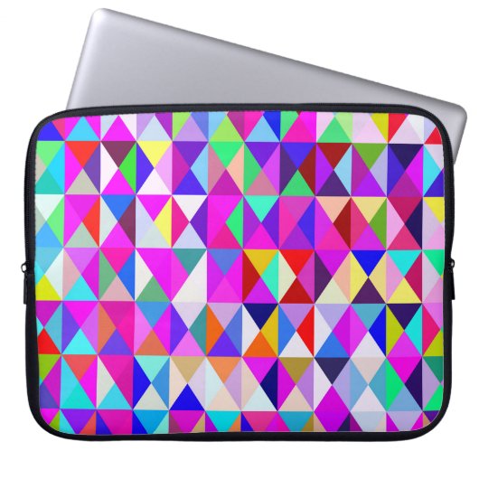 Spaß mit Geometrien.... Laptopschutzhülle (Vorderseite)