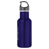 Spaß mit höherer Bildung Trinkflasche (Rückseite)