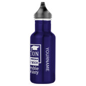 Spaß mit höherer Bildung Trinkflasche (Rechts)