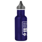 Spaß mit höherer Bildung Trinkflasche (Links)