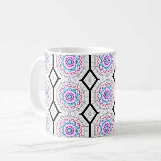 Spaß mit Kaleidoskopen Kaffeetasse (Vorderseite Links)