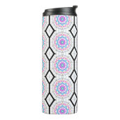 Spaß mit Kaleidoskopen Thermosbecher (Nach links gedreht)