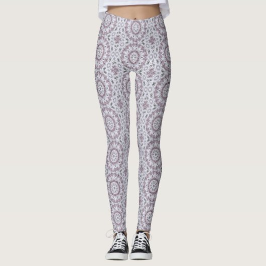 Spaß mit Lavender Leggings (Vorderseite)