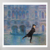 Spass mit Monet - Kunstcollage Poster (Vorne)