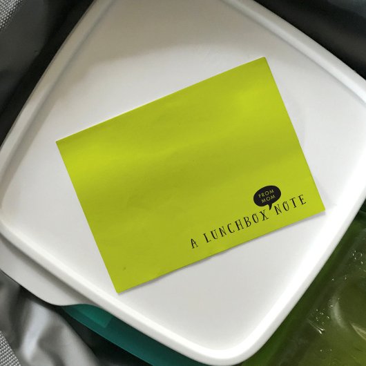 Spaß mit Notizen für Kinder in der Schule