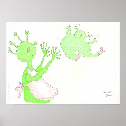 Spaß mit Oma! Poster (Vorne)