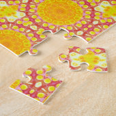 Spaß mit Orange und Rot Puzzle (Seite)