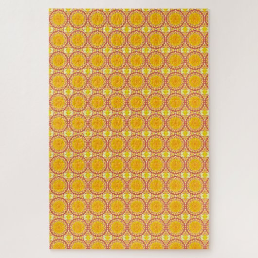Spaß mit Orange und Rot Puzzle (Vertikal)