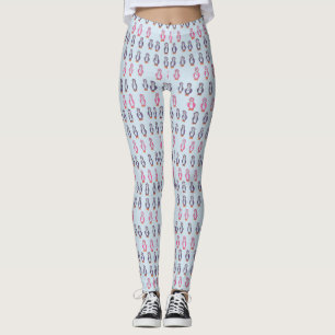 Spaß mit Penguins-Leggings Leggings