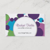 Spaß mit Polka Visitenkarte (Rückseite)