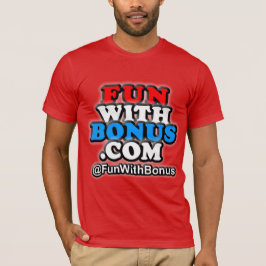 Spaß mit Prämie - @FunWithBonus - man versah T - T-Shirt