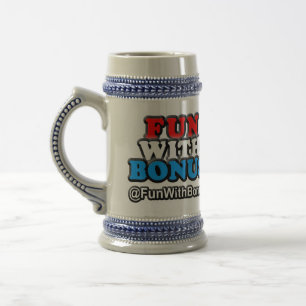 Spaß mit Prämie Stein Bierglas