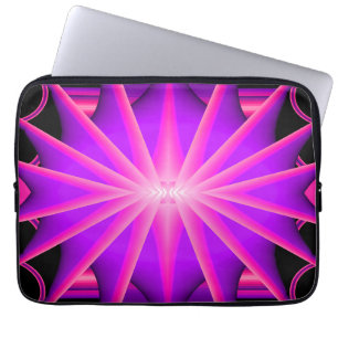 Spaß mit Schwarzlicht..... Laptopschutzhülle