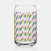 Spaß mit Strohhalmen! Trinkgefäße Dosenglas (Vorderseite)