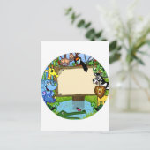 Spaß mit Tieren Postkarte (Stehend Vorderseite)