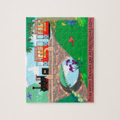 Spaß mit Zügen Puzzle (Vertikal)